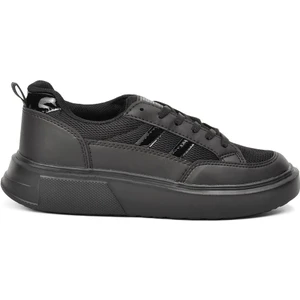 Deren Siyah Unisex Spor Ayakkabı