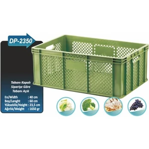 HP-2350 Plastik Kasa Çok Amaçlı Plastik Kasa 40X60X23,5CM