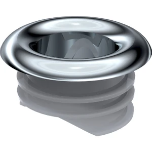 Iz Yapı Krom Kaplı Lavabo Su Tasma Yüzüğü(Contalı Model)