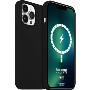 Buff iPhone 13 Pro Max Magsafe Rubber Fit Kılıf Black