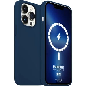 Buff iPhone 13 Pro Magsafe Rubber Fit Kılıf Navy Blue