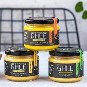 Ojas Kitchen Sade & Zerdeçallı & Sarımsaklı Ghee (Sade Yağ) 3 x 225 gr
