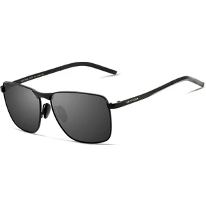 Polarize Lens UV400 Kare Retro Güneş Gözlüğü (Yurt Dışından)