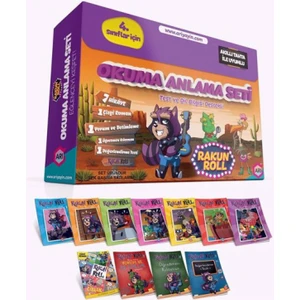 Arı Yayıncılık 4.Sınıf Rakun Roll Okuma Anlama Seti