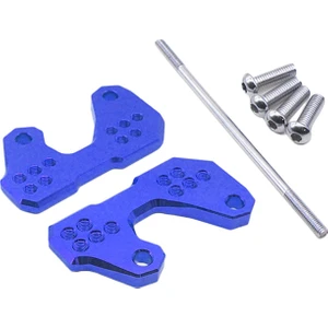La Babite 1 Pair Rearsets Taban Ayak Geri Yamaha R3 R25 MT03 Mavi İçin Braket Kiti Yükseltmek (Yurt Dışından)