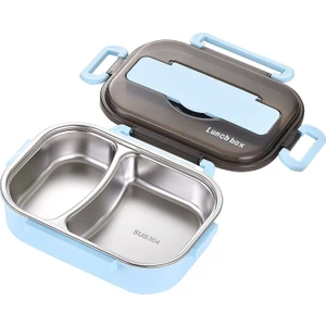 Bilu Store Isı Yalıtımı Bento Kutusu Sofra Seti Taşınabilir Öğle Yemeği Kutusu (Yurt Dışından)