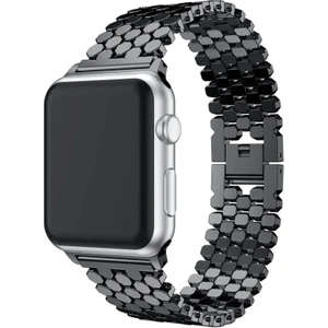 Apple Watch Uyumlu 4 5 6 7 45MM 44MM 42MM Premium Petek Tasarım Kordon