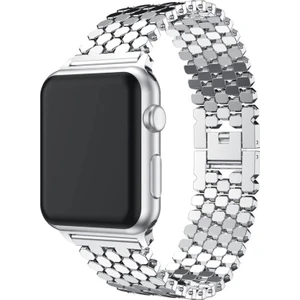 Apple Watch Uyumlu 4 5 6 7 45MM 44MM 42MM Premium Petek Tasarım Kordon