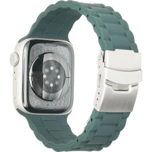 Apple Watch Uyumlu 4 5 6 7 45MM 44MM 42MM Silikon Bracelet Loop Kordon