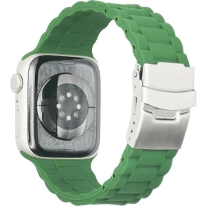 Apple Watch Uyumlu 4 5 6 7 45MM 44MM 42MM Silikon Bracelet Loop Kordon