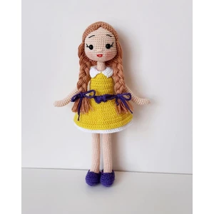 Toys City Reyhan Bebek Organik Örgü Oyuncak