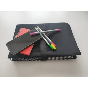 Işık Tasarım Siyah Kitap Taşıma Çantası