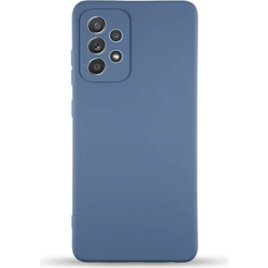 Kzy Samsung Galaxy A53 5g Kapak Içi Kadife Kamera Korumalı Lansman Silikon Kılıf - Petrol Mavisi