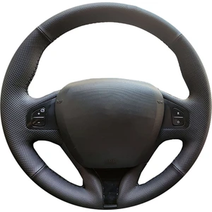 İskender Oto Aksesuar Renault Clio 4 Faz 1 (2012-2016) Arası Tam Uyumlu Spor Deri Direksiyon Kılıfı