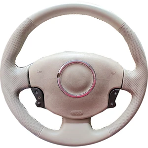 İskender Oto Aksesuar Renault Megane 2 Tam Uyumlu Spor Deri Direksiyon Kılıfı