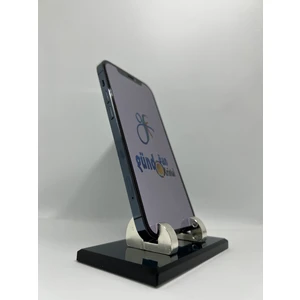 Gündoğan Kristal Telefon Tutacağı Füme Cam ve Metal Ayak Aksesuarlı