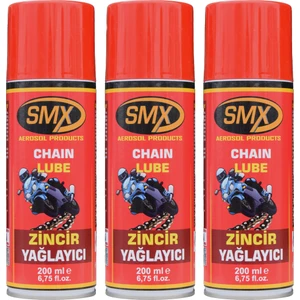 3 Adet Smx Zincir Yağlayıcı 200 ml