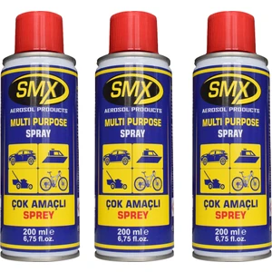 3 Adet Smx Çok Amaçlı Sprey 200 ml