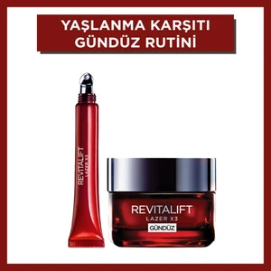 L'Oréal Paris Lazer X3 Yoğun  Gündüz Bakım Kremi + Göz Bakım Kremi