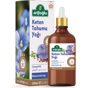 Keten Tohumu Yağı 100 ml (Soğuk Sıkım)