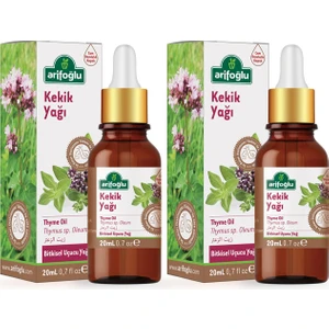 Kekik Yağı 20 + 20 ml 2'li Set