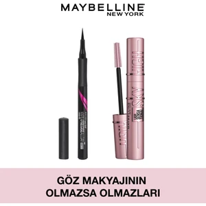 Master Precise Eyeliner - Black + Lash Sensational Sky High Maskara