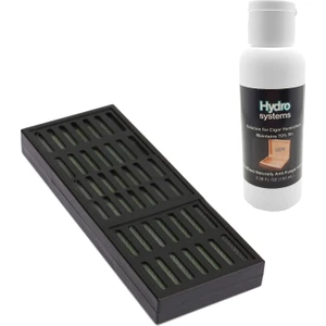 Siyah Büyük Puro Nemlendirici Jel Solüsyon Seti Humidifer HU05SYX