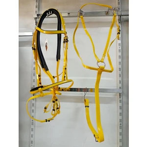 Atsar Equestrian Ithal Pvc Başlık + Dizgin + Boy Martingalı Set