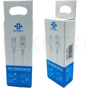 (Type-C) 30 cm Powerbank Kısa Şarj Kablosu Arbaks ARB111