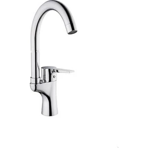 Armoni Mix Kısa Kuğu Lavabo Bataryası (Kare)