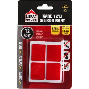Erdal Ekici Silikonlu Kare Bant 12'li