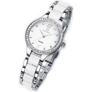 Kuvars Kadın Saatleri - Beyaz 28 x 7 mm. (Yurt Dışından)