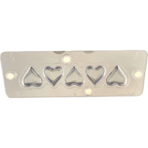 3D Kalp Polikarbon Çikolata Kalıbı