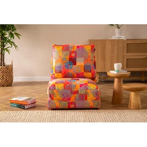 Taida Tekli Katlanır Yataklı Uzanma Koltuğu Patchwork