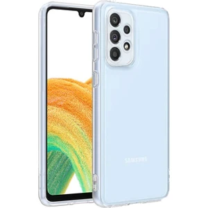 Samsung Galaxy A33 5g Kılıf Şeffaf Kamera Lens Korumalı Tıpalı Yumuşak Silikon