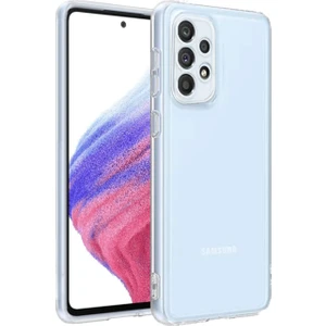 Samsung Galaxy A53 5g Kılıf Şeffaf Kamera Lens Korumalı Tıpalı Yumuşak Silikon