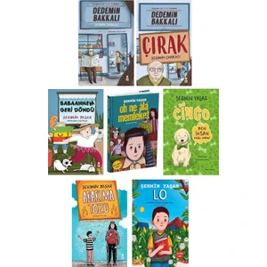 Şermin Yaşar 7 Kitap Set / Dedemin Bakkalı - Cingo - Abartma Tozu - Oh Ne Ala Memleket - Lo