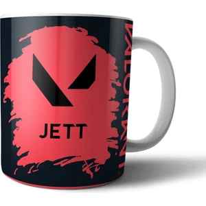 Jett Valorant Kupa Bardak