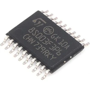 St STM8S003F3P6 Tssop-20 8 Kbytes Flash 16 Mhz 8-Bit Mcu Cpu