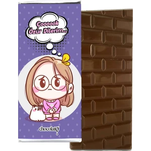 Özür Dilerim 100 gr Sütlü Tablet Çikolata