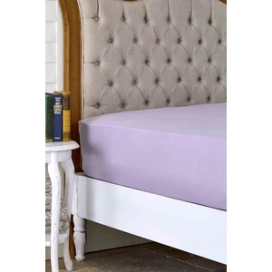 Karaca Home Lila %100 Pamuk Düz Tek Kişilik Çarşaf 160 cm x 240 cm