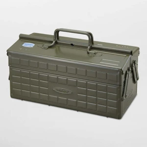 Steel ST-350 MG Asker Yeşili İki Aşamalı Çok Amaçlı Alet Çantası