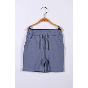 Çocuk Mavi Basic Şort (9AY-4YAŞ)