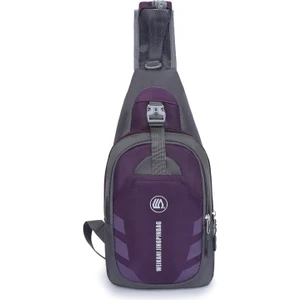 Erkek Kadın Sling Sırt Çantası Göğüs Crossbody Çanta(Yurt Dışından)