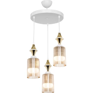 Akses Karo Gold  3'lü Bal Salon Yemek Odası Oturma Odası Antre Mutfak Çocuk Odası Yatak Odası Avize