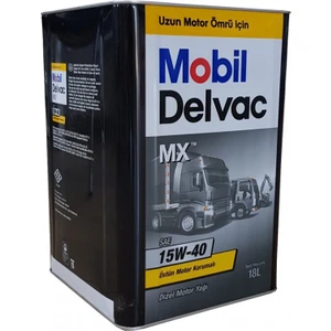 Delvac MX 15W-40 Teneke 18 Litre Motor Yağı ( Üretim Yılı: 2023 )