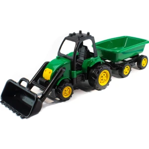 Oyuncak Traktör Kepçeli Römork Set 55 cm