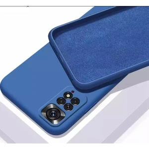 M.TK Moveteck Xiaomi Redmi Note 11S Uyumlu Kılıf Kamera Lens Korumalı Içi Kadife Yumuşak Silikon Iz Bırakmaz
