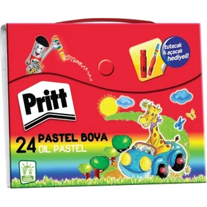 Pastel Boya Çantalı 24'lü