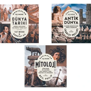 Dakikalar İçinde Dünya Tarihi - Antik Dünya - Mitoloji - 3 Kitap